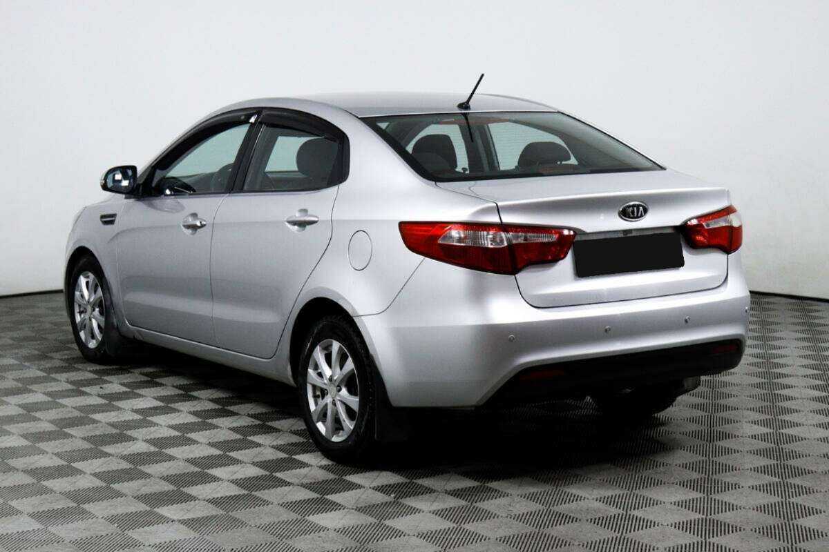 Kia Rio 5-speed, 2012 Фото №7