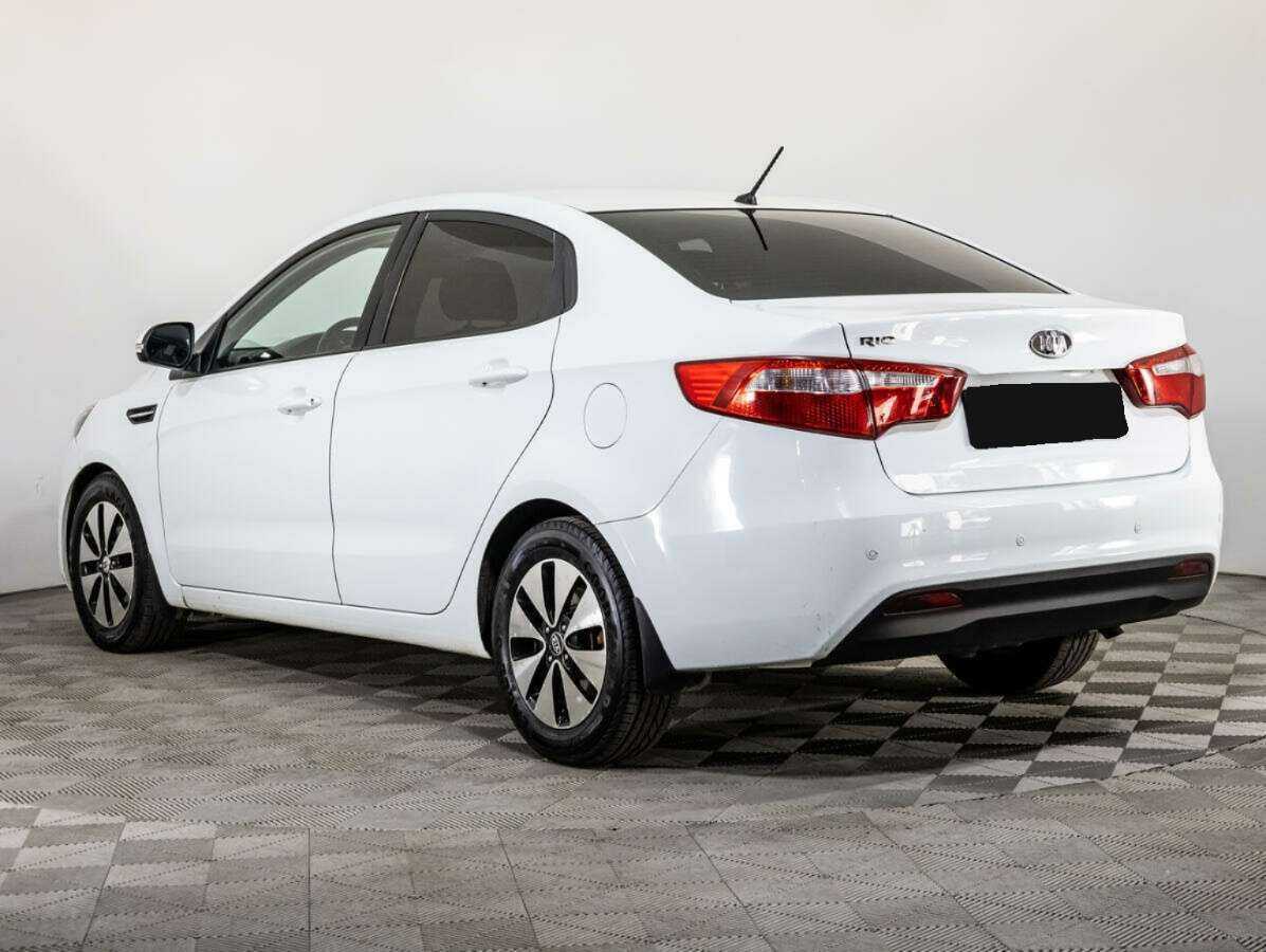 Kia Rio 5-speed, 2012 Фото №7