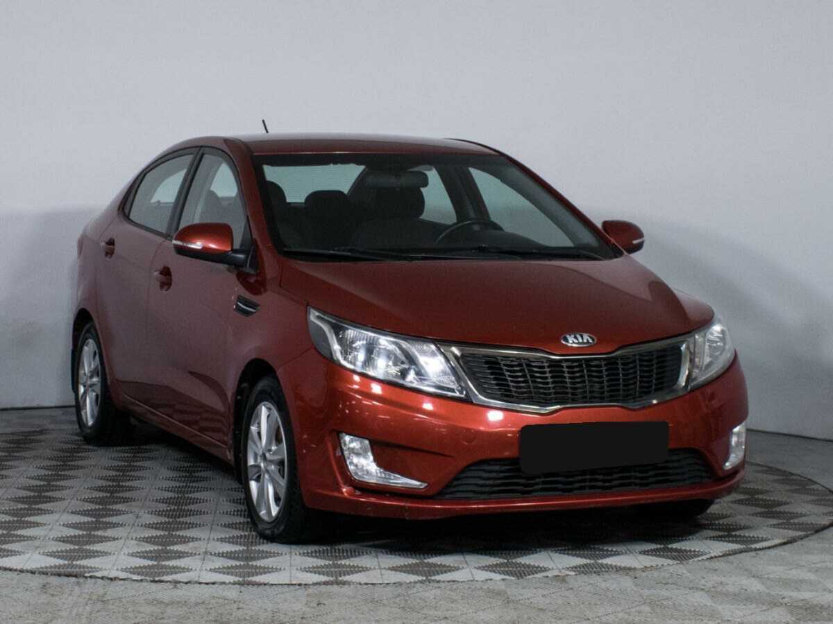 Kia Rio 5-speed, 2013 Фото №3