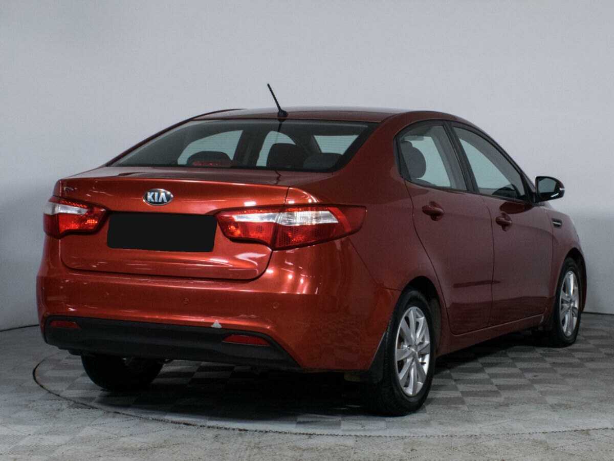 Kia Rio 5-speed, 2013 Фото №5