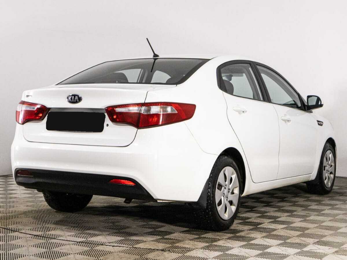 Kia Rio, 2014 Фото №5
